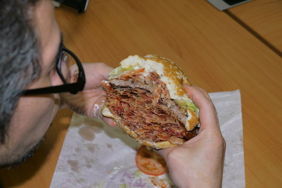 Burger King Japan Offering 15 Bacon Strips for $1 So We Order Whopper With 105 Bacon Strips