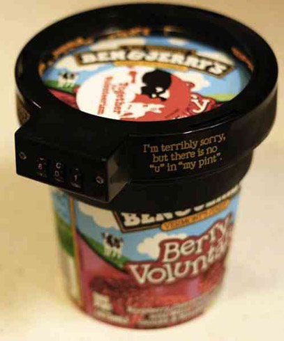 No Ice Cream For You! Keep Others’ Hands Off with Ben & Jerry’s Euphori-Lock
