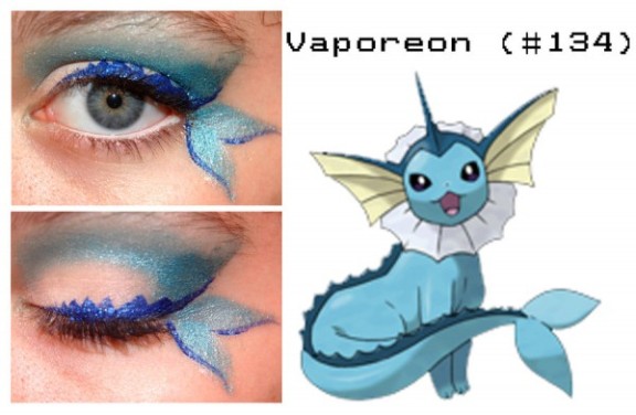 Here's to your beautiful Pokemon Eyes! These anime-inspired eye make-up designs are dazzling!