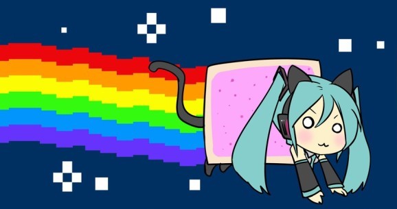 Nyan Cat Song Makes it into Hatsune Miku Project DIVA f