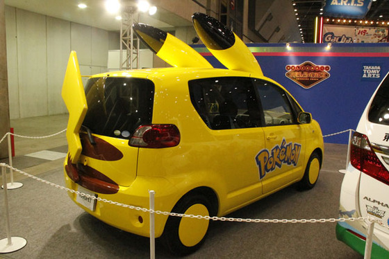 Toyota s Pikachu Car Displayed at Tokyo Toy Show 2012 SoraNews24