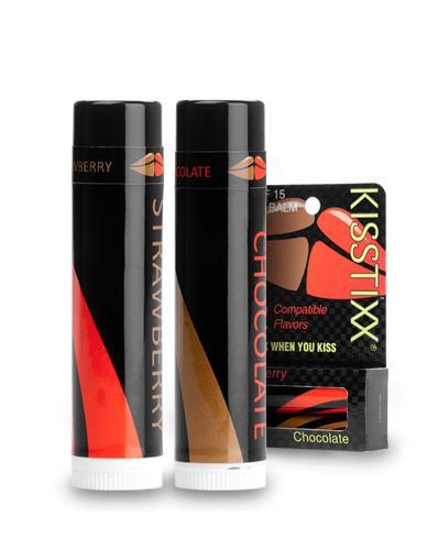KISSTIXX Lip Balm Flavors Change While You Kiss
