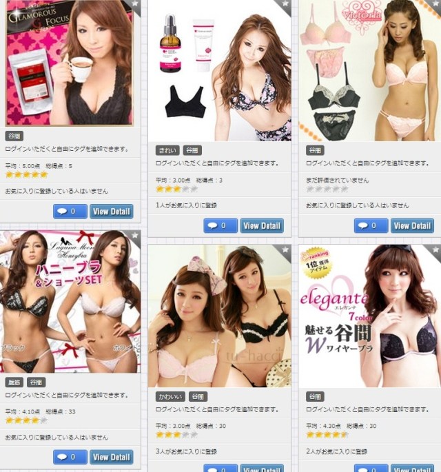 New Site Lets You Critique Online Japanese Underwear-er, Fashion Models