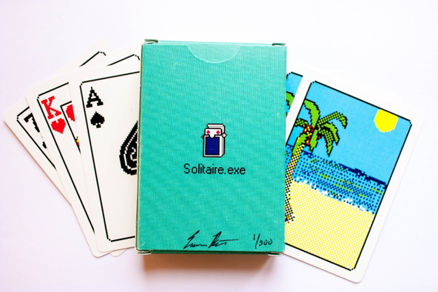 Start→Accessories→Games→Solitaire: Limited Edition Playing Cards Inspired by Solitaire.exe