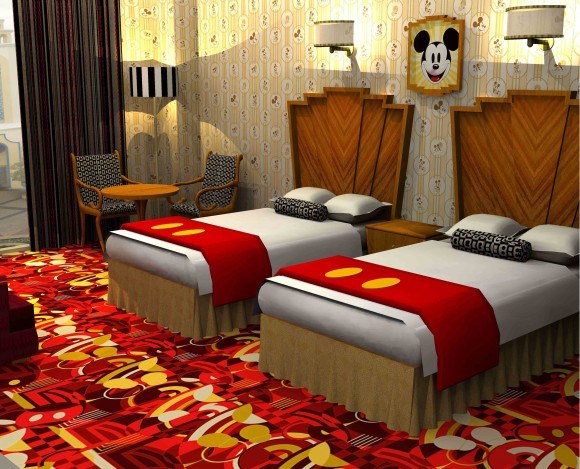 Love Disney? These Adorable Mickey and Minnie Hotel Rooms Are For You!