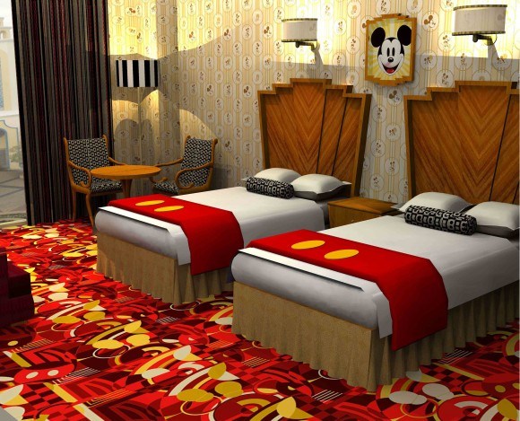 Love Disney? These Adorable Mickey and Minnie Hotel Rooms Are For You