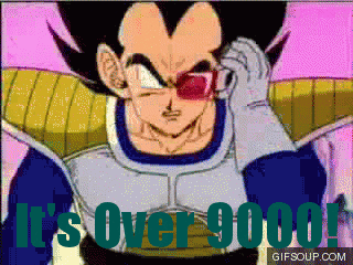 over 9000