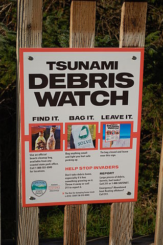 Students Collect More Than 40 Bags of 3/11 Tsunami Debris in Vancouver