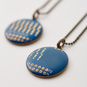 Geek & Cute Accessories Circuit Board Necklace 6,300 yen