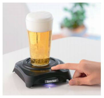 Sonic Hour: A Perfect Head of Beer at the Touch of a Button!