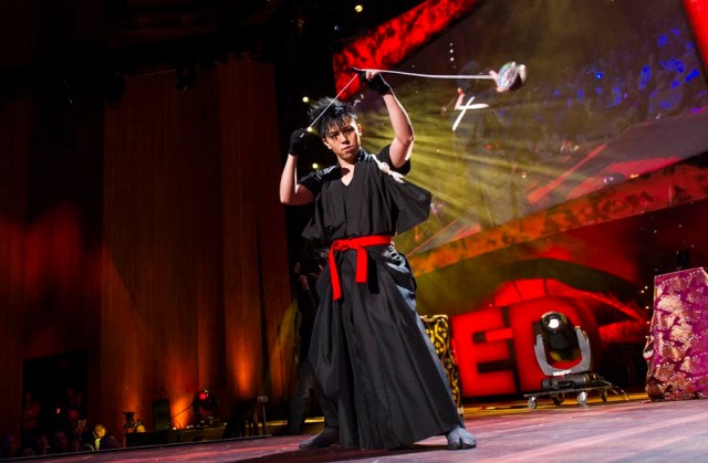 Japanese TED Speaker Turns Yo-yo Performance into a Martial Art, Receives Standing Ovation