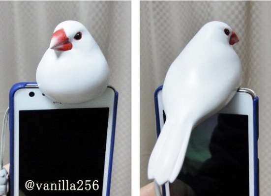 Sparrow Becomes a Life-Size Earphone Jack Cover!