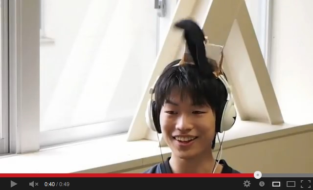 Hair Stroking Headphones Escalate Japanese University Robotic Girlfriend Simulation Race