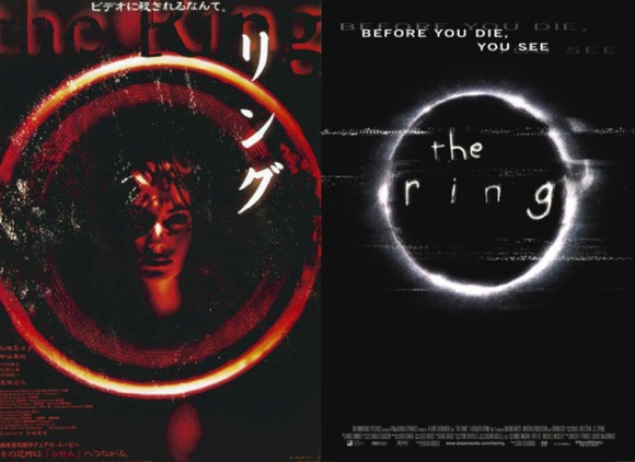 Compare the Movie Posters of the Original and Remake Versions of 35 Horror Films
