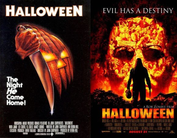 Compare the Movie Posters of the Original and Remake Versions of 35 Horror Films11