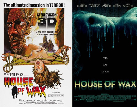 Compare the Movie Posters of the Original and Remake Versions of 35 Horror Films23