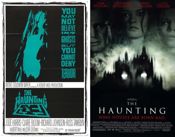Compare the Movie Posters of the Original and Remake Versions of 35 Horror Films26