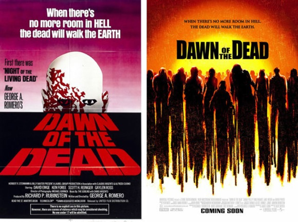 Compare the Movie Posters of the Original and Remake Versions of 35 Horror Films7