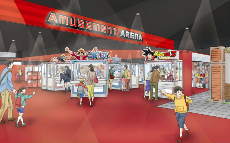 J-World Tokyo: One Piece, Naruto and Dragon Ball Attractions at 