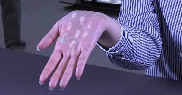 In the Future Your Own Hand Will be Your Smartphone (With the Help of 5,000 Pounds of Terrifying Machinery)