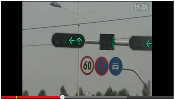 Start your engines! The traffic light in China that gives drivers just one second to move
