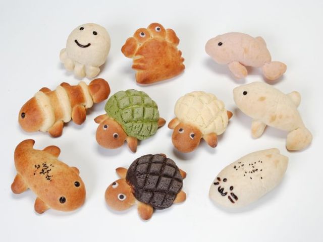 Kyoto Aquarium serving up cute breads…and tadpole soup?