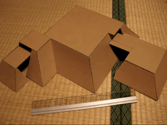 Cardboard Matsumoto Castle