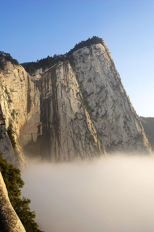 Forget hiking the Appalachian Trail, the path up Mount Hua should get your heart rate up and provide all the exercise you’ll ever need