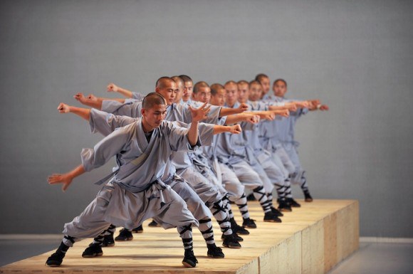 Contemporary dancer enlists the skills of Shaolin monks, with amazing results