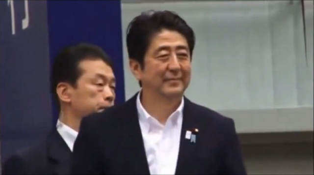 Why’s Prime Minister Abe so healthy? It’s all the food from Fukushima!