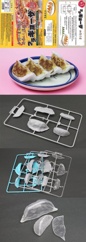 Build your own dumpling with this plastic model kit from Amazon Japan2