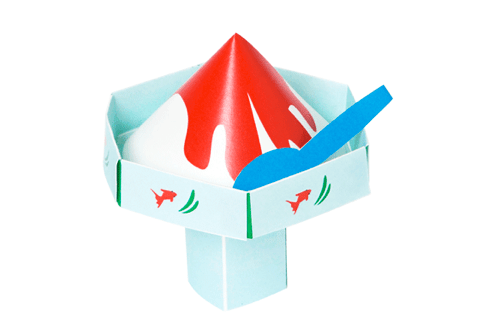 Make a paper tuna with free summer craft templates from Scotch Tape Japan