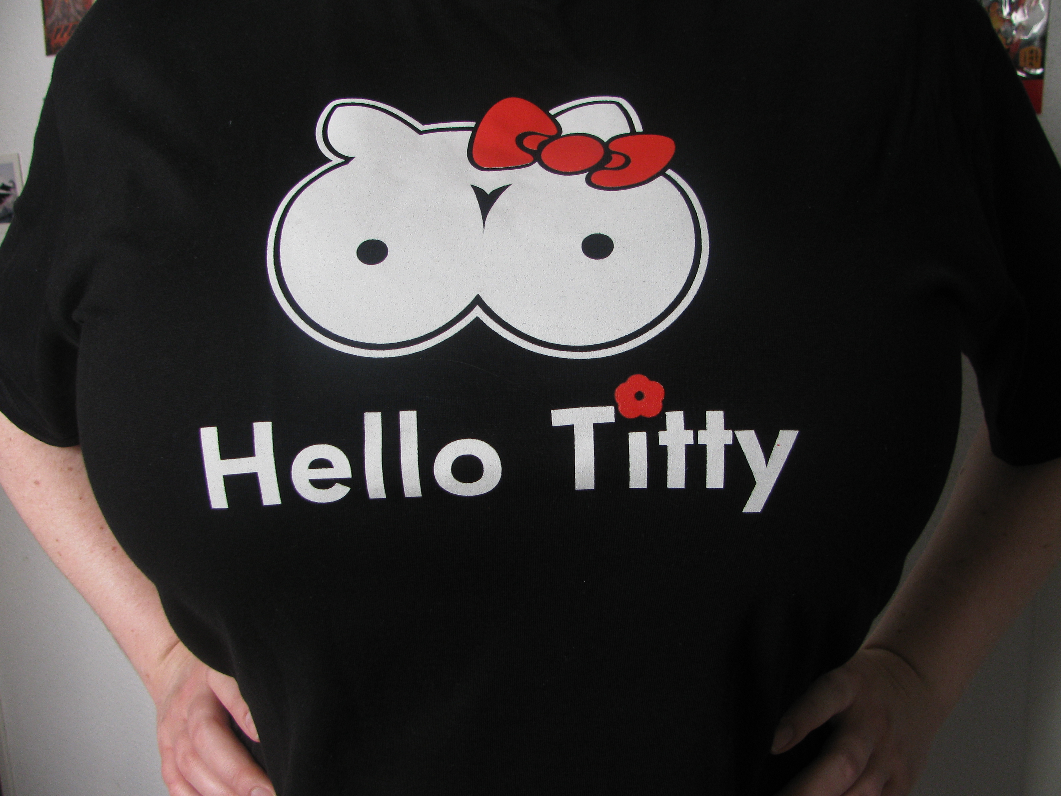 Hello Titty T Shirt T-Shirt