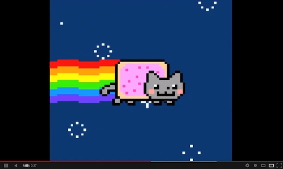 Internet meme sensation Nyan Cat surpasses 100 million views!
