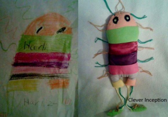Children’s drawings turned into one-of-a-kind toys
