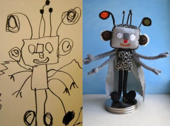 Children’s drawings turned into one-of-a-kind toys8