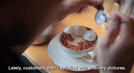 3D latte art from Japan: Too cute to drink?