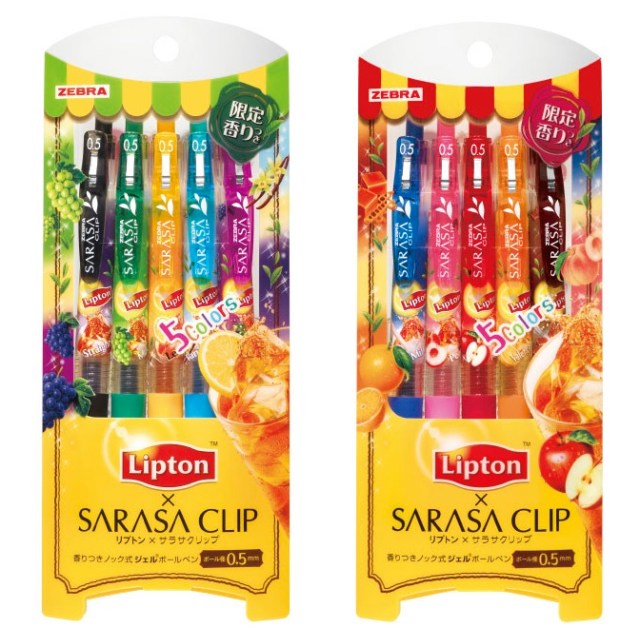 Limited edition Lipton’s iced tea-scented pens to go on sale