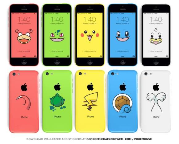 iPhone 5c Pokemon
