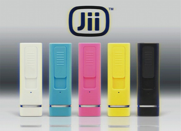Lightec Jii USB Battery Lighter Heating Flame-less Rechargeable 5 colors Japan 