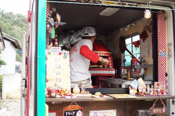 Hot wheels: We find a wood-burning stove inside a food truck in Nagano