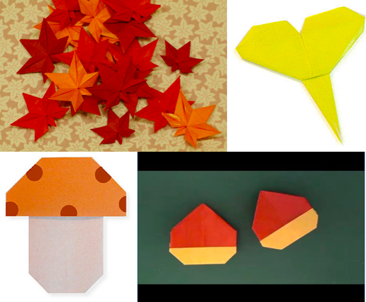 Eight fun fall origami designs!