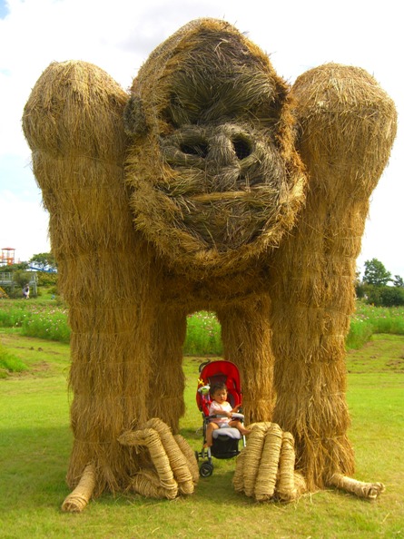 The giant straw sculptures of Japan 15