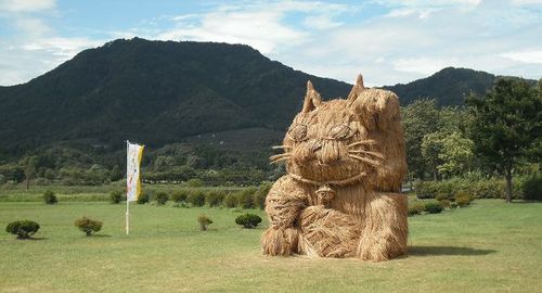 The giant straw sculptures of Japan 23