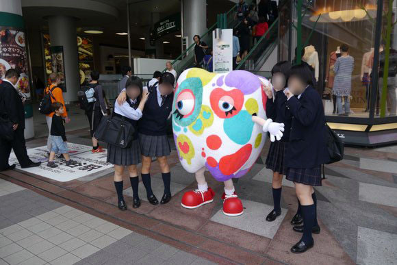 Weird mascot is a hit with Japanese women