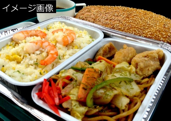 Asian airline offers super carb in-flight meal for men