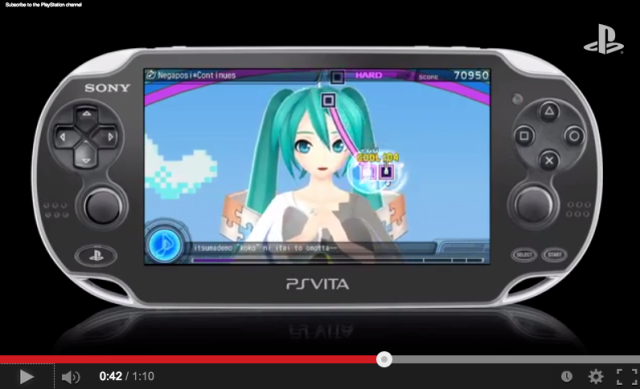 Hatsune Miku: Project Diva f coming to a PlayStation Vita near you