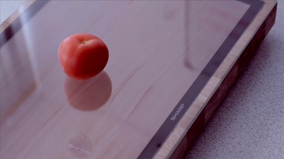 Sharp comes out with… a chopping board? — Well, an interactive one, anyway