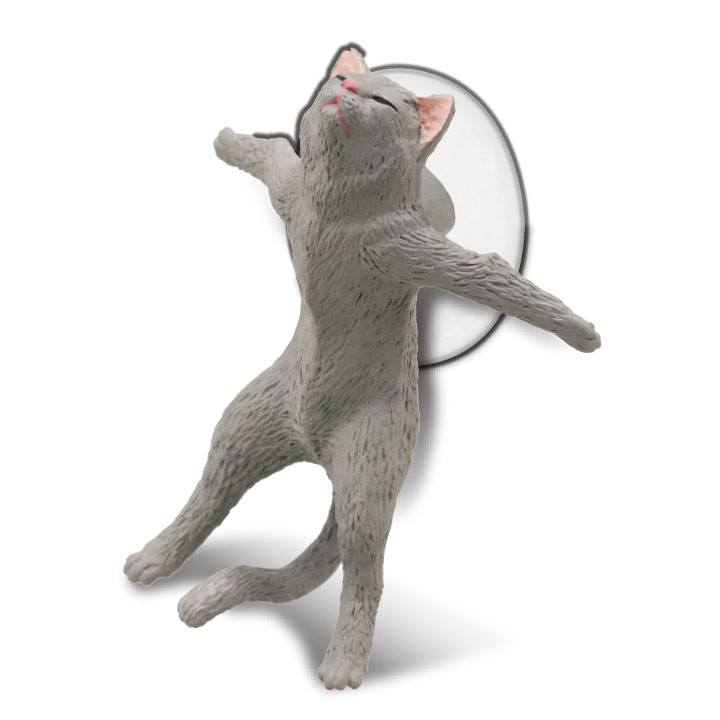Cute cat stands sacrifice themselves to hold up your smartphone