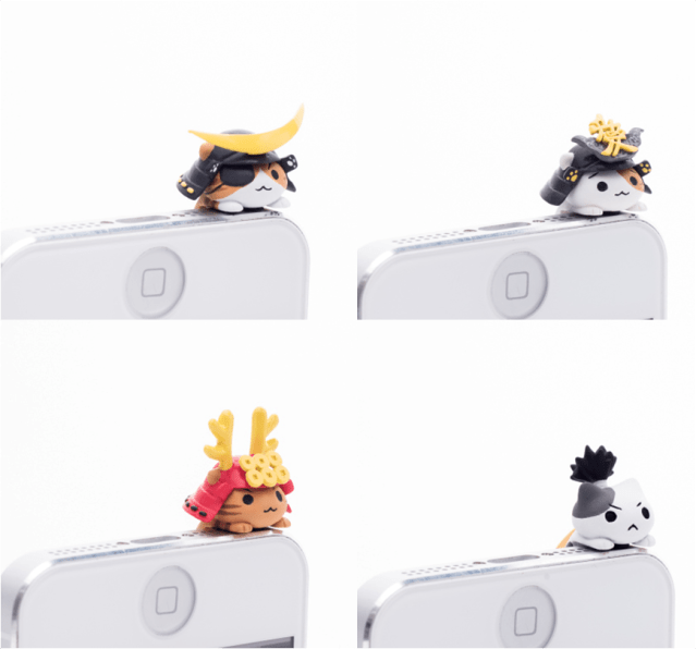 Learn about Japanese history with cute smartphone samurai warrior cats!